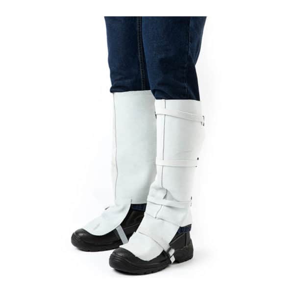 DROMEX ACE LEATHER ANKLE SPATS WITH HDP BUCKLES