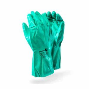 DROMEX CHEMICAL NITRILE GLOVES GREEN