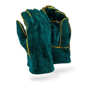 DROMEX FULLY WELTED WRIST LENGTH GLOVES GREEN