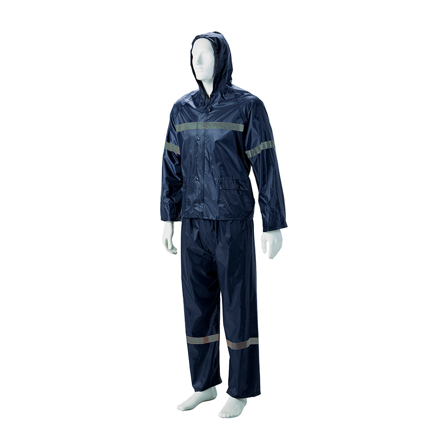 NAVY BLUE RUBBERIZED (REFLECTIVE TAPE) SMALL TO 3XL